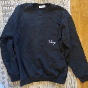 Cherry LA Black crewneck